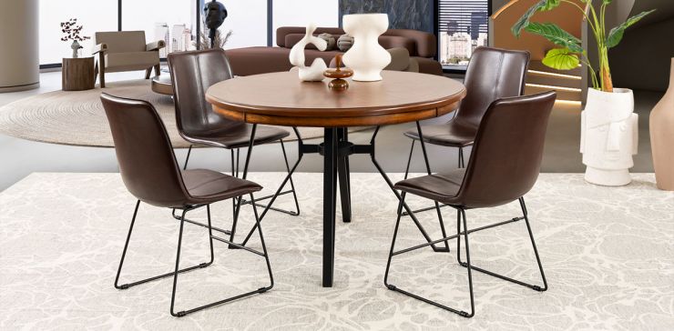 Comedor Tribeca Cerezo 5 Piezas