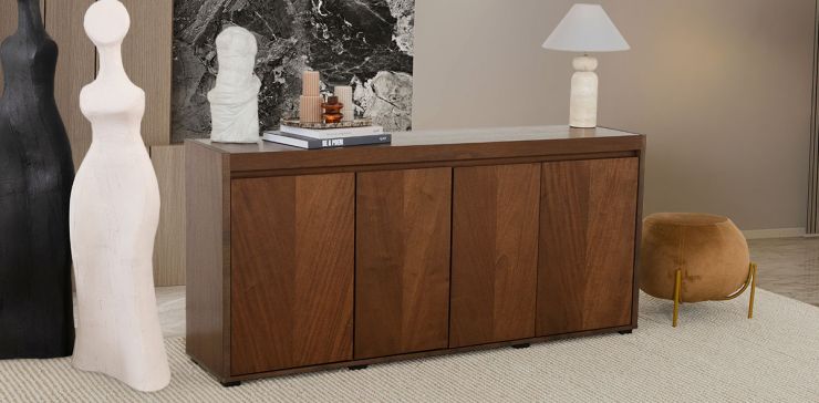 Aparador 180 Cm Valenza Café