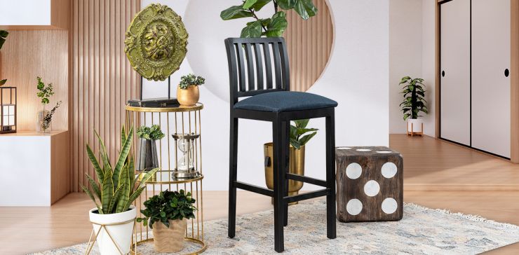 Banco Con Barrotes Evan Life Azul