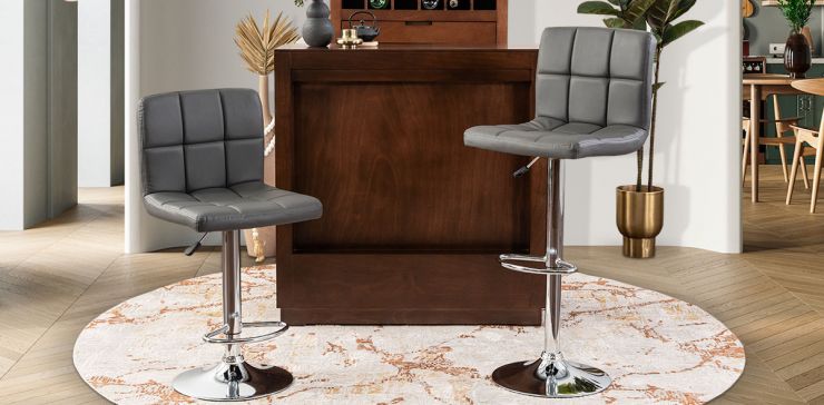 Banco Bar Spira Gris 8106