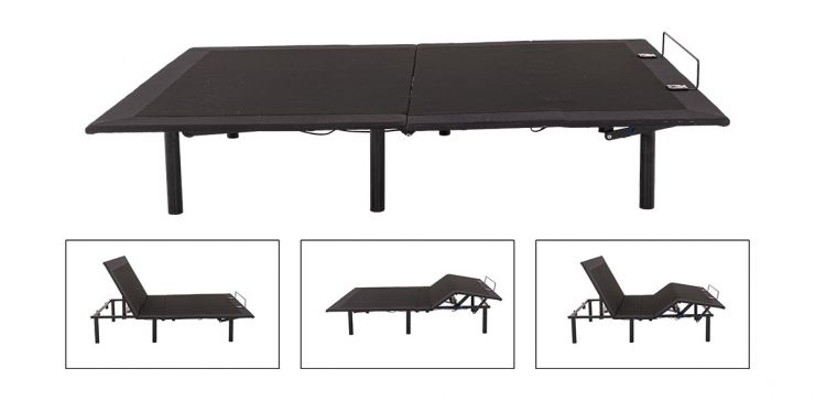 Box Queen Size Eléctrico Relax Motion Negro