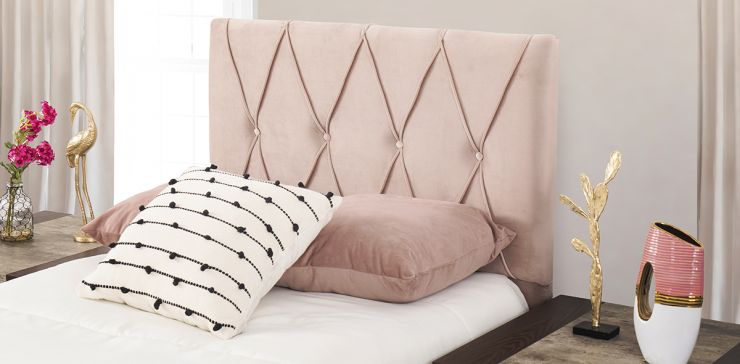 Cabecera Individual Amsterdam Rosa