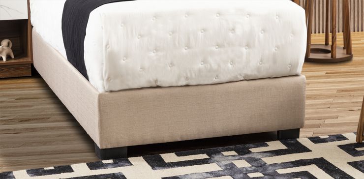 Base De Cama Individual Gianna Beige