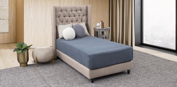 Cama Individual Estela Beige