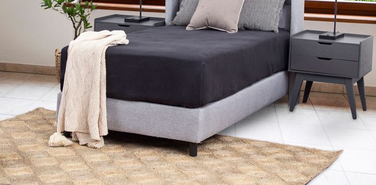 Base De Cama Individual Estela Plata