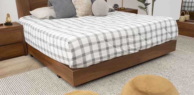Base De Cama King Size Marbella Café Parota