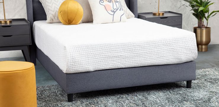 Base De Cama Matrimonial Estela Promo Gris