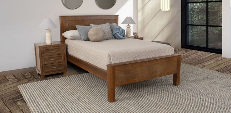 Cama Matrimonial Jackson CL Café