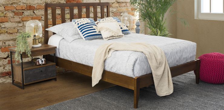 Cama Matrimonial Nadine Café