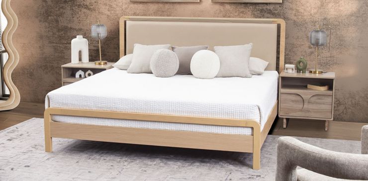 Cama King Size Sienna Natural