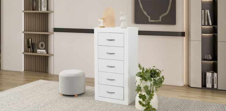 Chifonier Bali Vintage Blanco