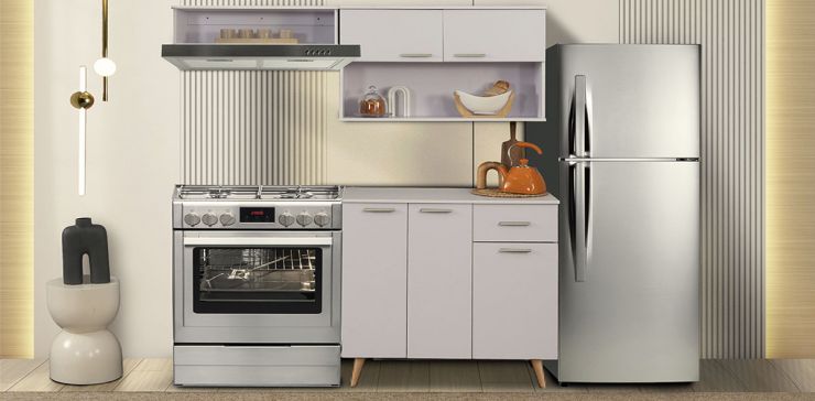 Cocina 180 Cm Sicilia Blanco