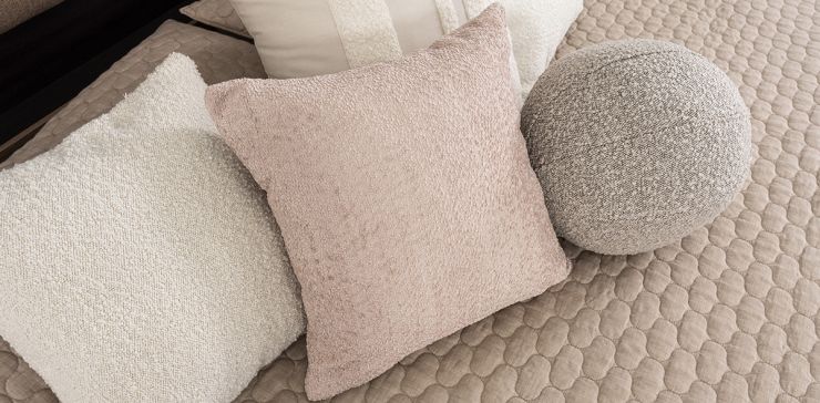 Cojín Decorativo Glass Rosa