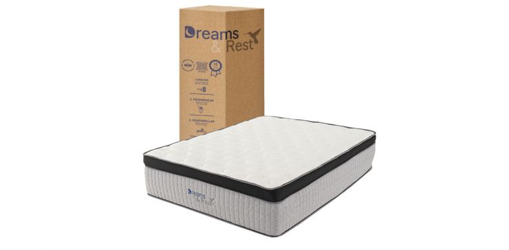 Colchón Dreams & Rest Queen Size Memory Foam Cardinal 