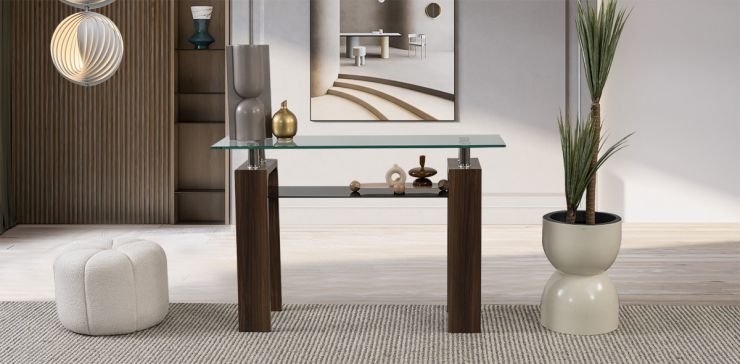 Consola Galeana II Café