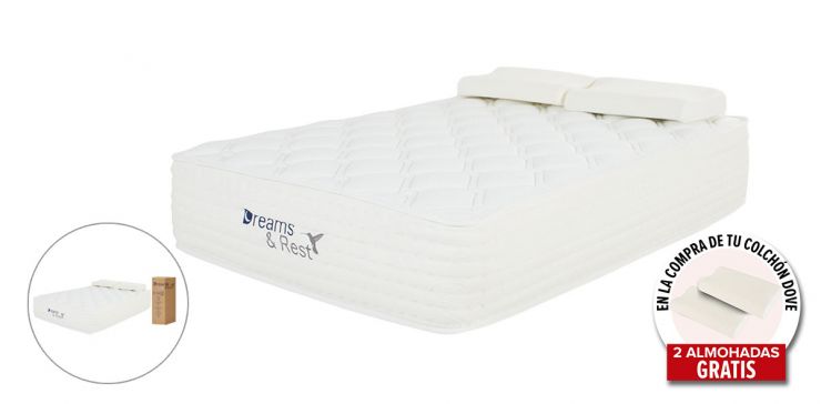 Colchón Dreams & Rest Matrimonial Memory Foam Dove