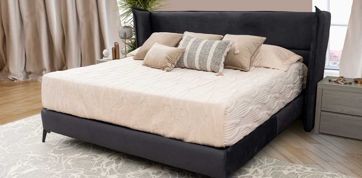 Edredón King Size Gales Beige/Gris