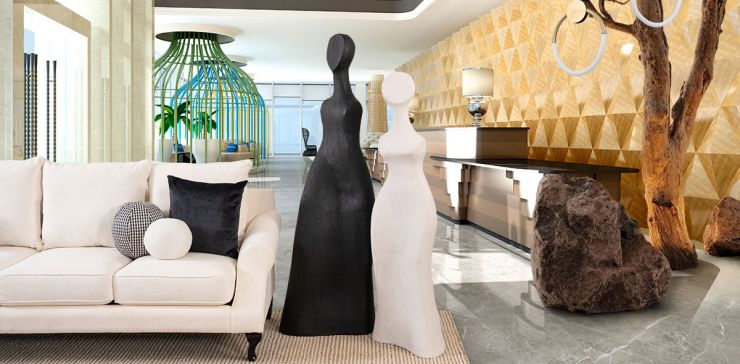 Escultura Adan Negro