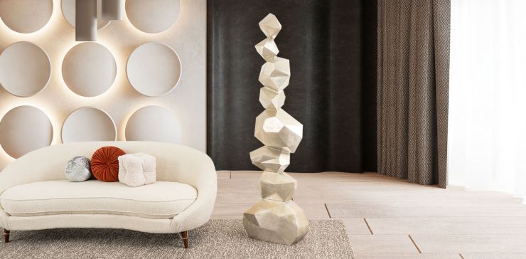 Escultura Hera Plata