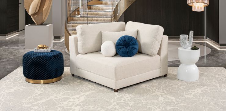 Sillón Esquinero Eland CL Blanco