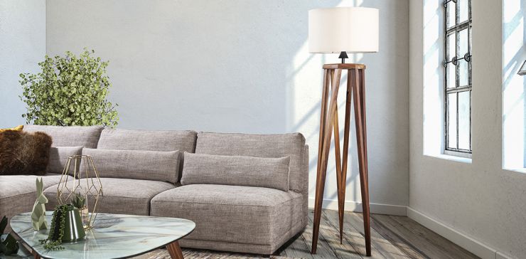 Lámpara Victoria Beige Parota