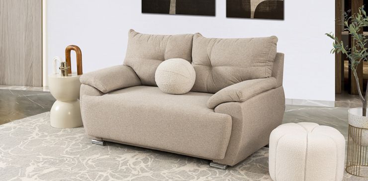 Sofá 2 Plazas Cartagena Beige