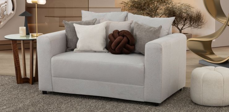 Sofá 2 Plazas Kyros Gris