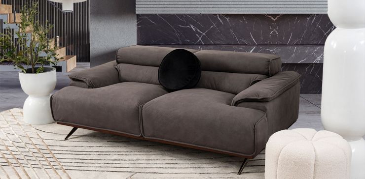 Sofá 2 Plazas Valpina Gris (Boal)