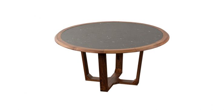 Mesa Comedor Redonda 180 Cm Irlanda Negro