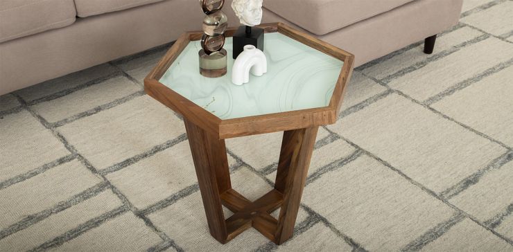 Mesa De Centro Victory New Gris
