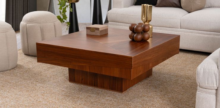 Mesa De Centro Chapa Tzalam Ali Café