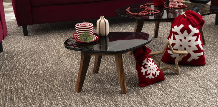 Mesa De Centro Cuarzo Golden Negro Chica 