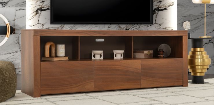 Mesa TV 170 Cm Marbella Café Parota