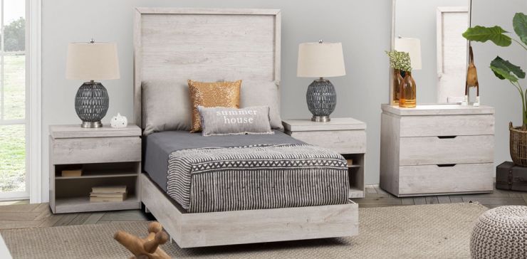 Cama Individual Haití Blanco