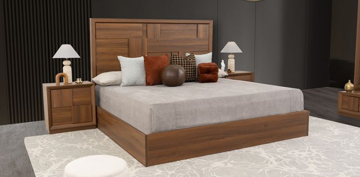 Cama King Size Atenas Café 