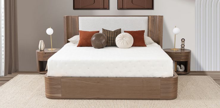 Recámara King Size Dakota CL Café 3 Piezas