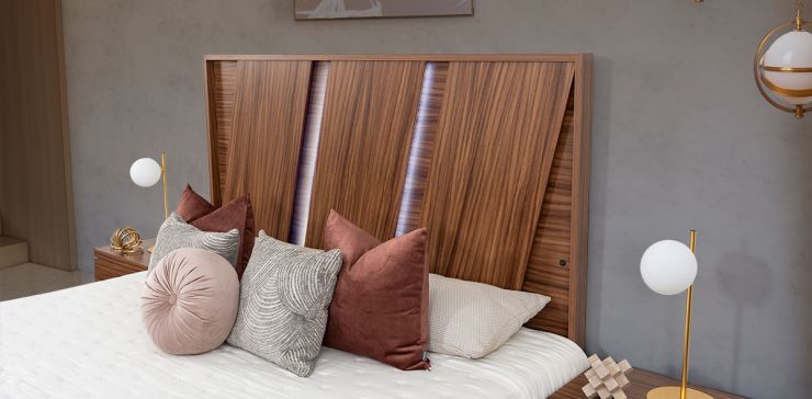 Cabecera King Size Hassan Café