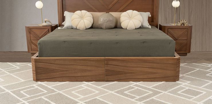 Base de Cama King Size Vitto Café