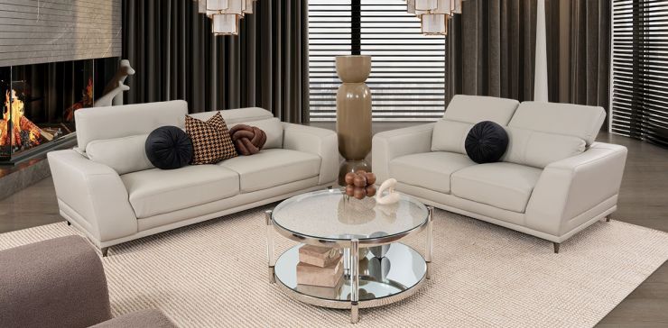 Sala Piel Lecce Beige