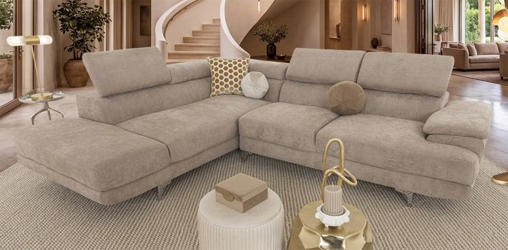 Sala En L Akira Beige