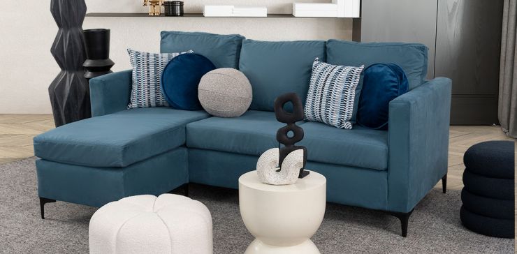 Sala Modular Omega Azul Indigo