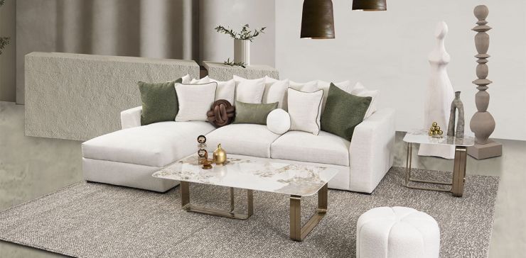 Sala Modular Izquierda Piero CL Beige