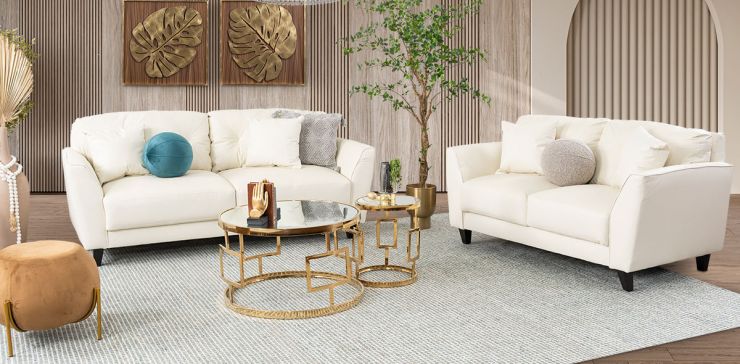 Sala Piel Match Paris Blanco Hueso