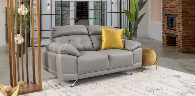 Sofá 2 Plazas San Marino Gris