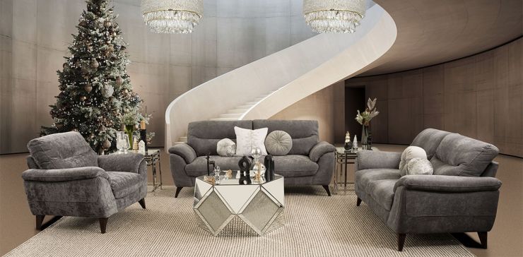 Sala Slash Gris Oxford (Boal)