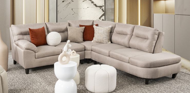 Sala Modular Derecha Coventry Beige