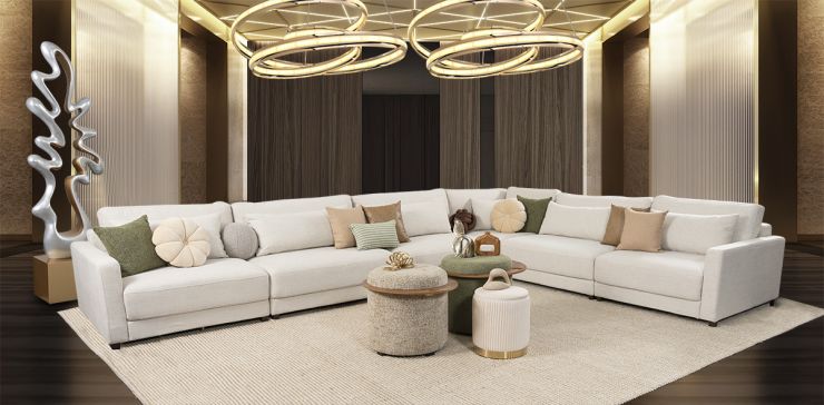 Sala Eland CL Blanco 6 Piezas