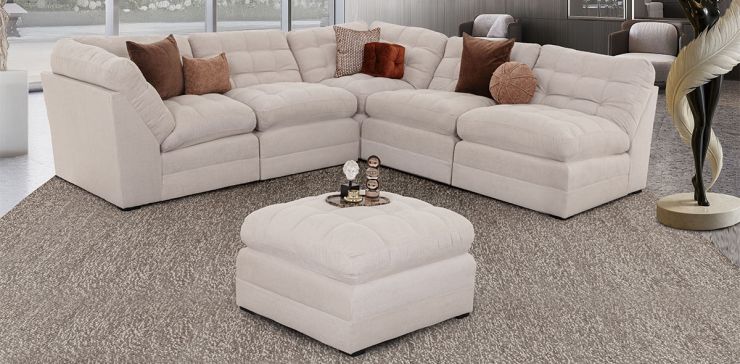 Sala Morrison New Beige 5 Piezas