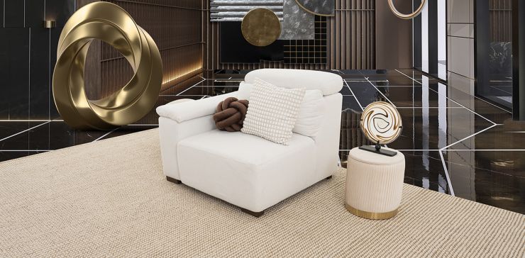 Sillón Brazo Izquierdo Cloe CL Beige