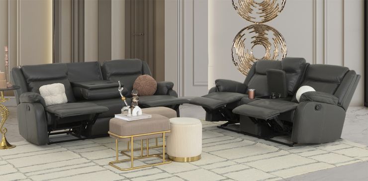 Sala Reclinable Wagner Gris